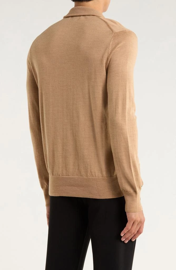 Brooks Brothers Swift Merino Wool Half Zip Pullover 2