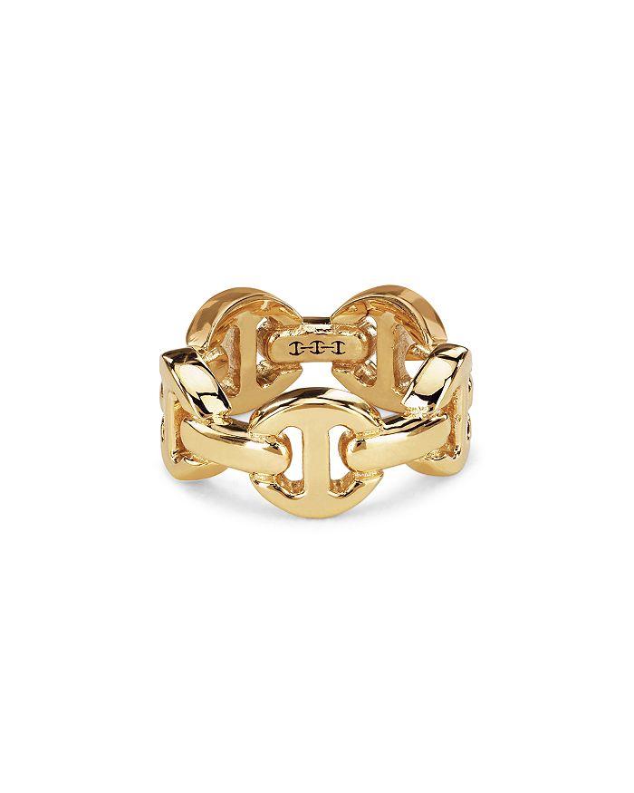 Hoorsenbuhs 18K Yellow Gold Heritage Classic Link Ring