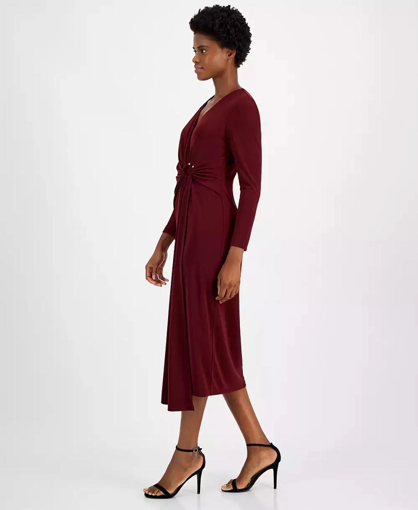 white jersey knit maxi dress Anderson Maxi Dress  Petite Chrie