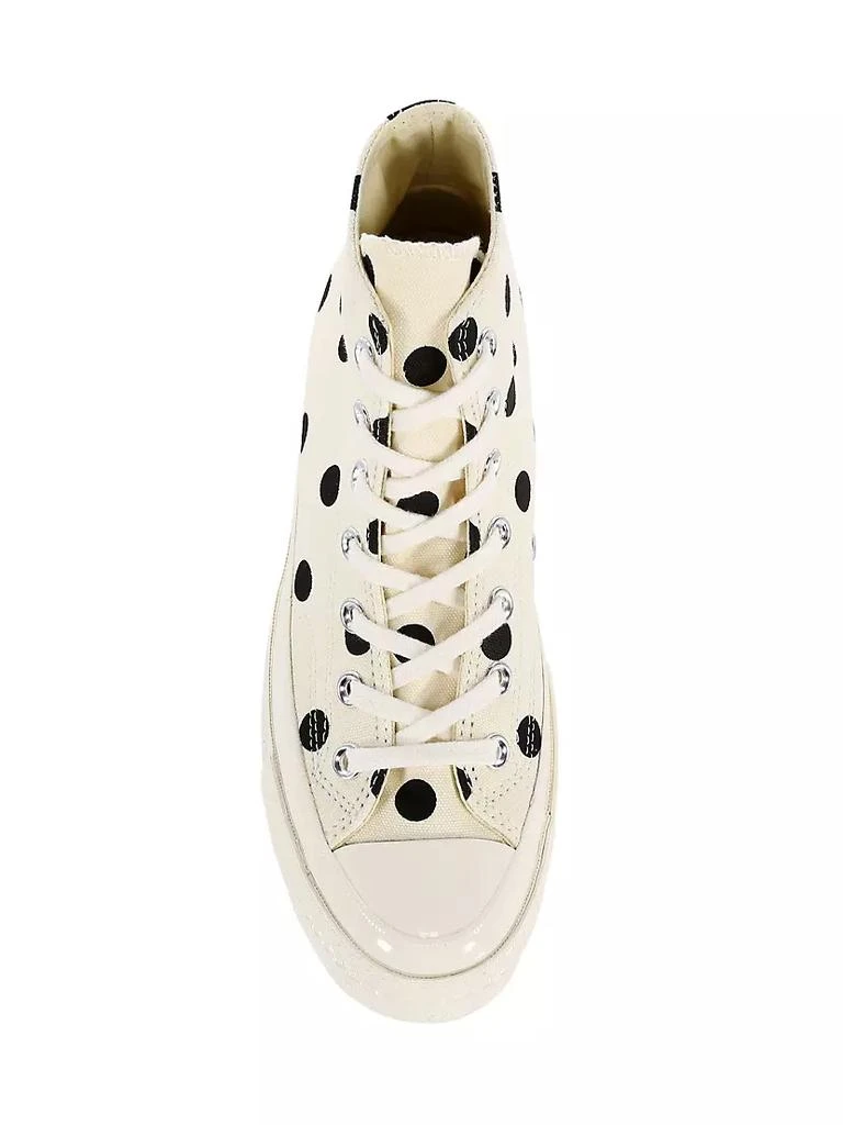 Comme des Garçons PLAY CdG Play x Converse Women's Polka Dot High-Top Sneakers 5
