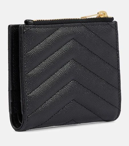Yves Saint Laurent Monogram zipped leather wallet 3