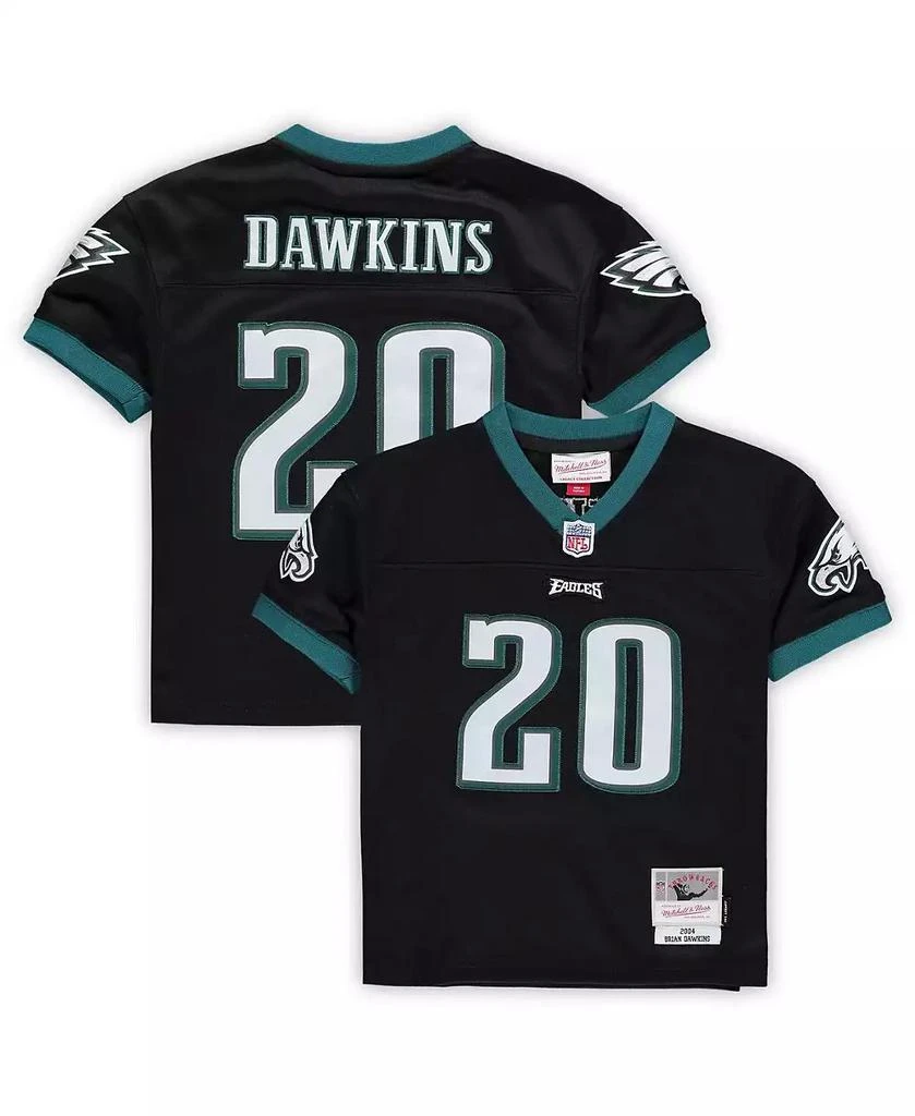 Mitchell & Ness Infant Boys and Girls Brian Dawkins Black Philadelphia Eagles 2004 Retired Legacy Jersey 2