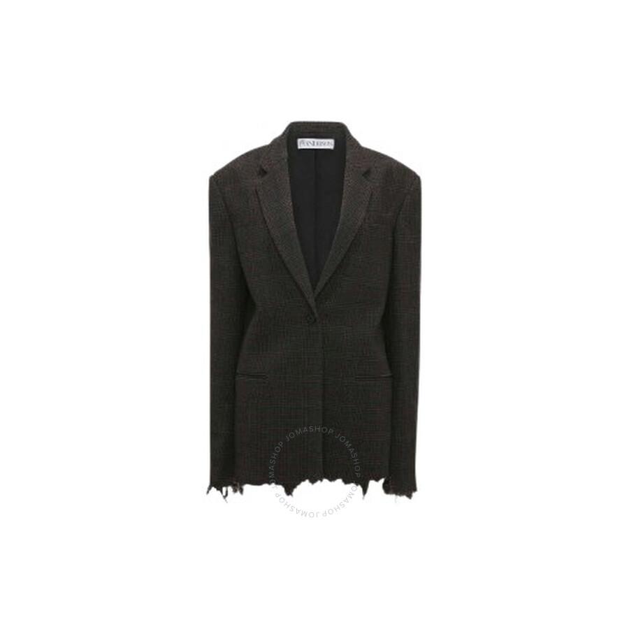 【関税&送料込】Jw Anderson Light Purple Jacquard Blazer JW Anderson Light purple jacquard blazer - Suits - BeyondStyle