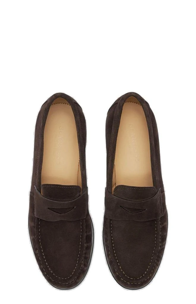 Shop Scarosso Fred Round-Toe Loafers on Sale at BeyondStyle  display picture 1