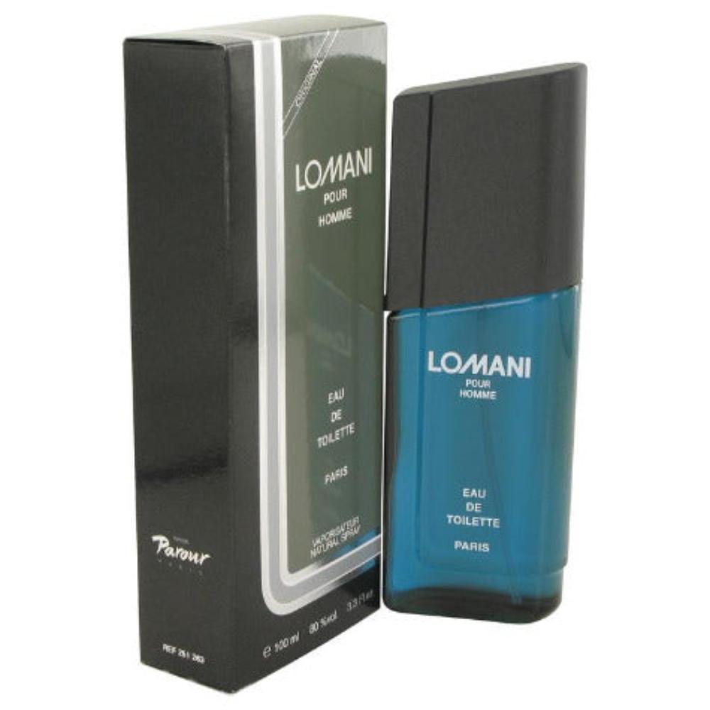 LOMANI 2PCS Combo  Eau De Toilette  Men's Cologne 3.3 Oz