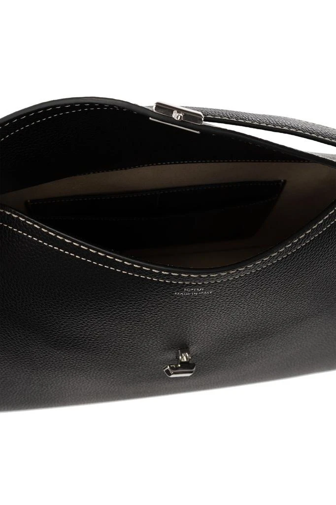 Totême Totême Logo Plaque Foldover Top Tote Bag 4