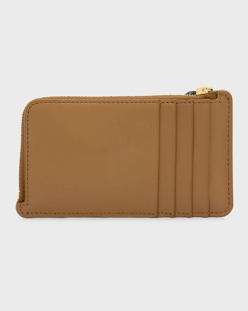Loewe Knot Zip Card Case in Shiny Napa Leather 3