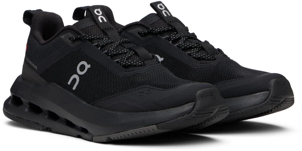 On Big Kids Black Cloudnova Sneakers 4