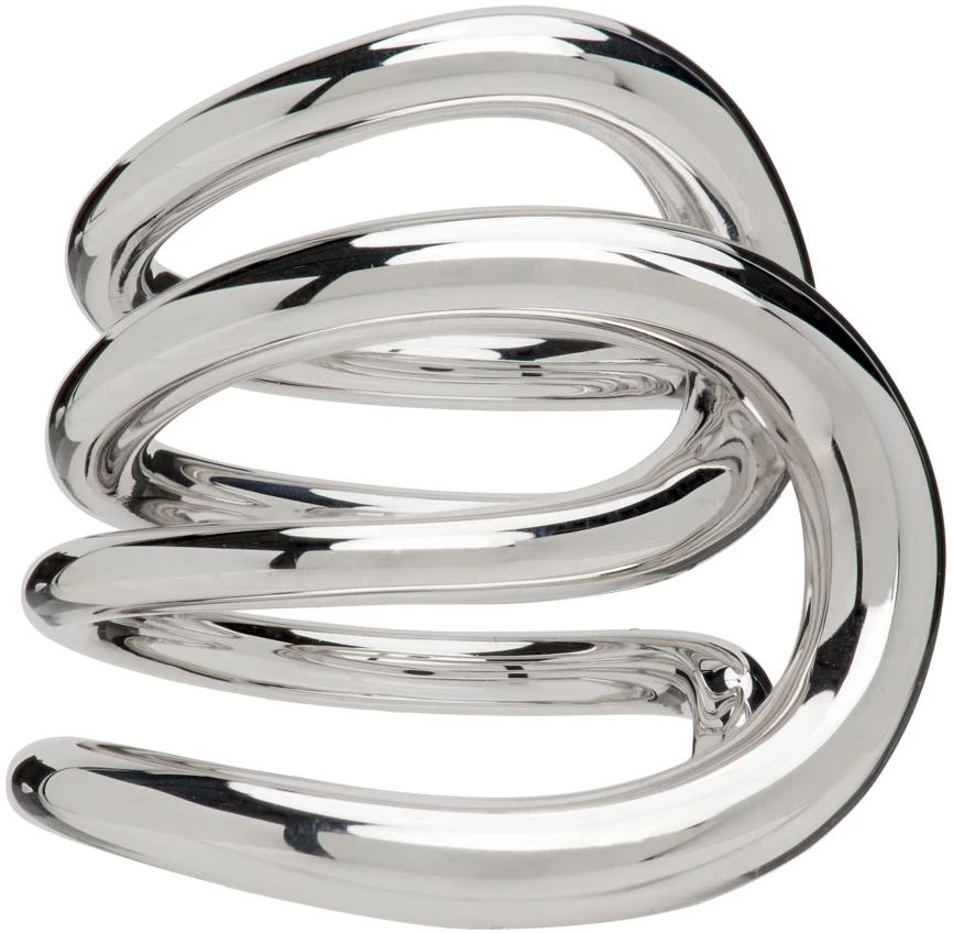 Charlotte Chesnais Silver Daisy Ring 1