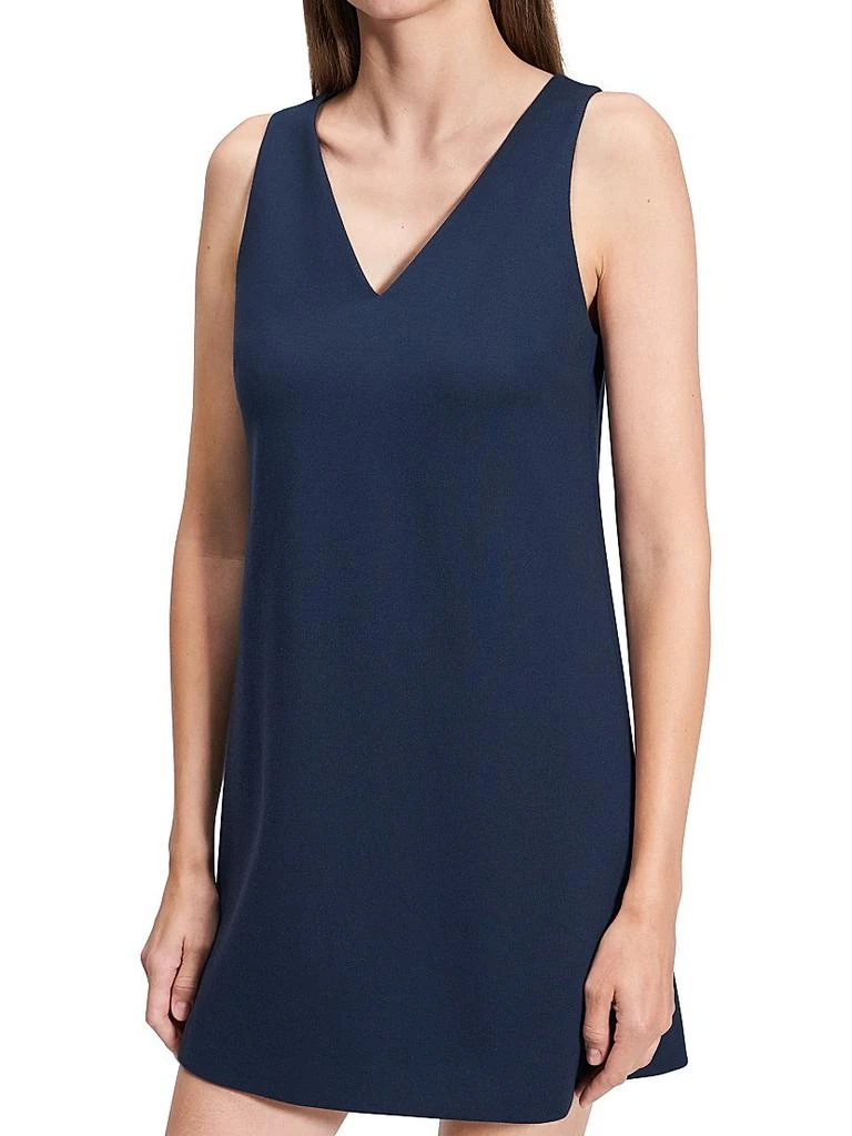 Theory V-Neck Shift Minidress 6