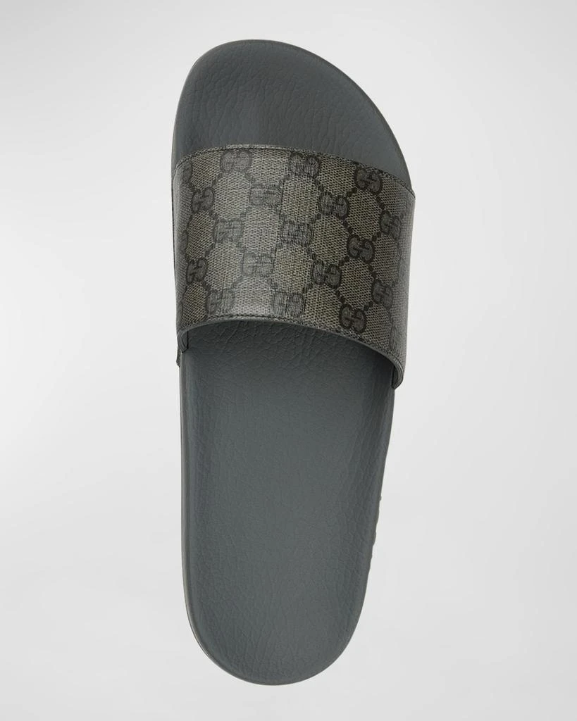 Gucci Men's GG Supreme Canvas Slide Sandals 4
