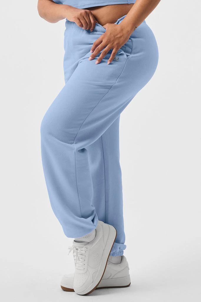 Alo Accolade Sweatpant - Seashell Blue 7