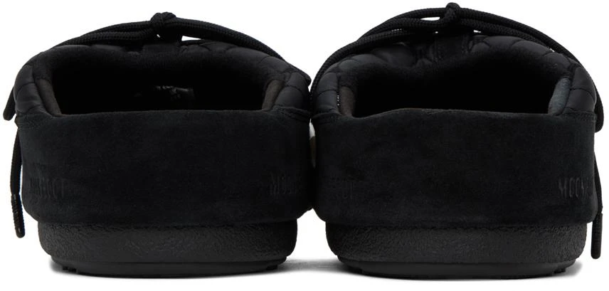 Moon Boot Black Quilted Mules 2