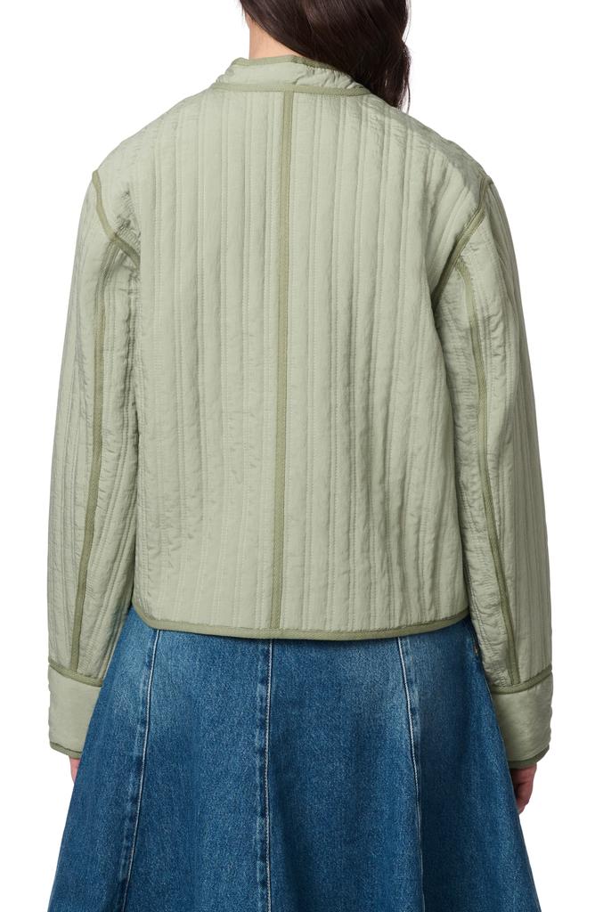 Bernardo Textured Quilted Button-Up Jacket