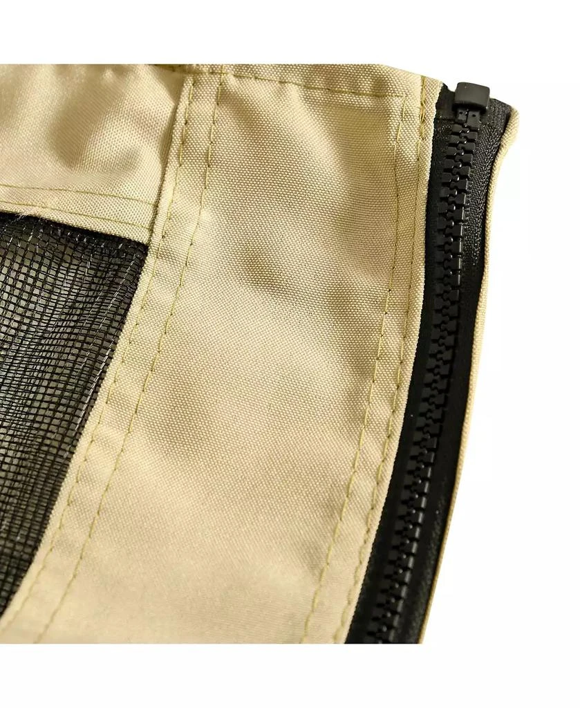 Streamdale Furniture 10' x 10' Replacement Mesh Sidewall Netting for Patio Gazebos and Canopy Tents with Zippers (Sidewall Only), Beige 7