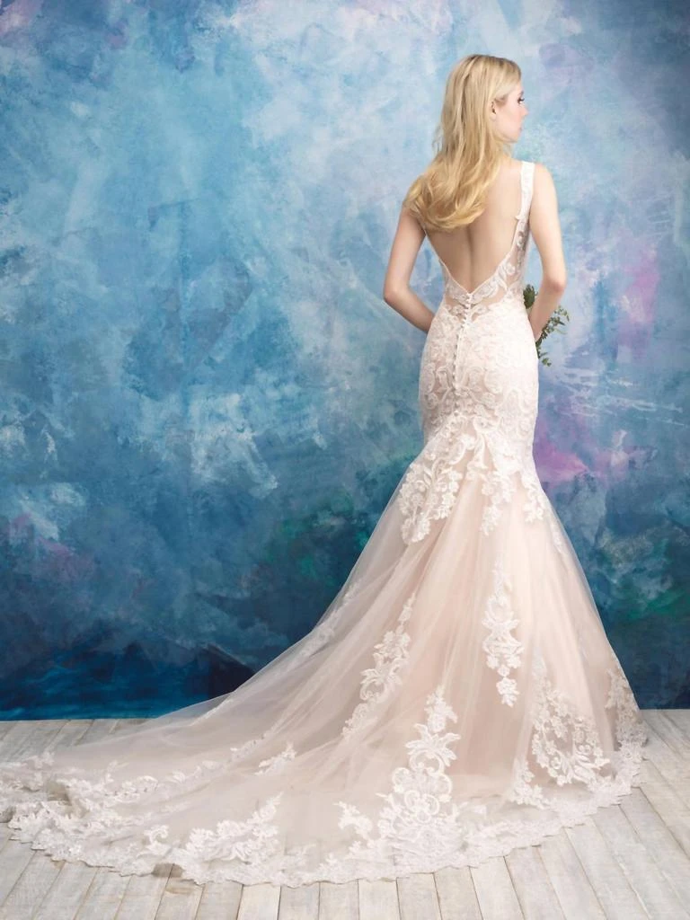 Allure Bridals Allure Bridals - Lace Bridal Gown 3