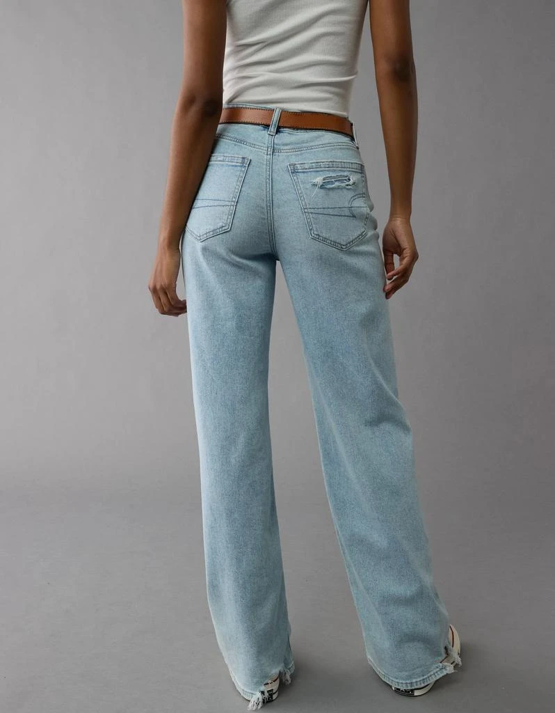 AE AE Dreamy Drape Stretch Super High-Waisted Baggy Wide-Leg Jean 2