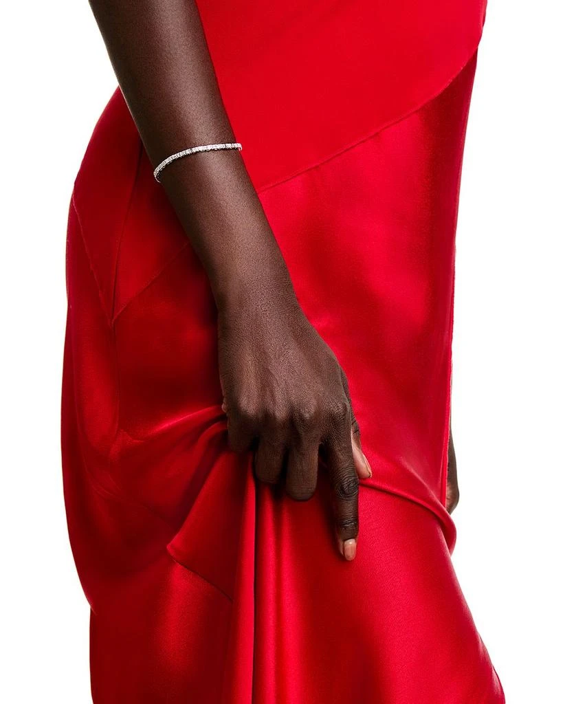 Bloomingdale
s Fine Collection Diamond Round
Baguette Tennis Bracelet in 14K White Gold, 1.4 tcw 2