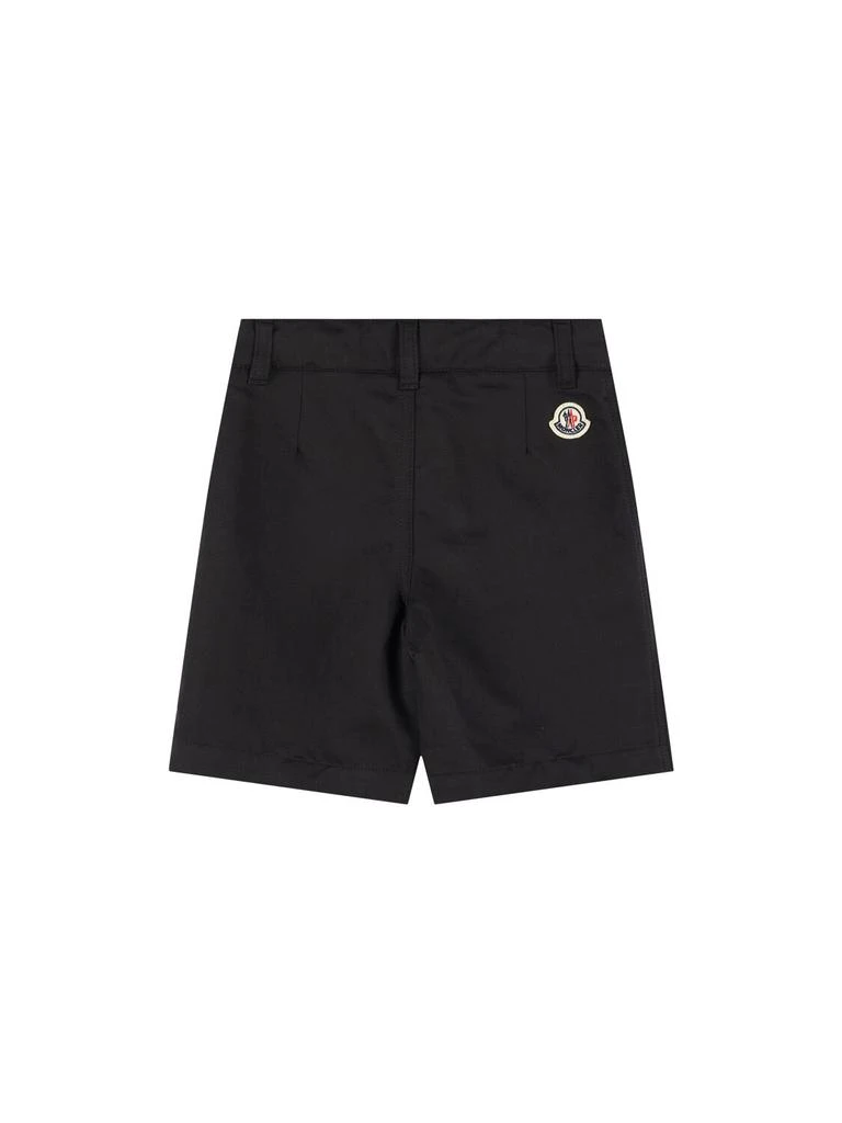 Moncler Cotton & Linen Bermuda Shorts 2