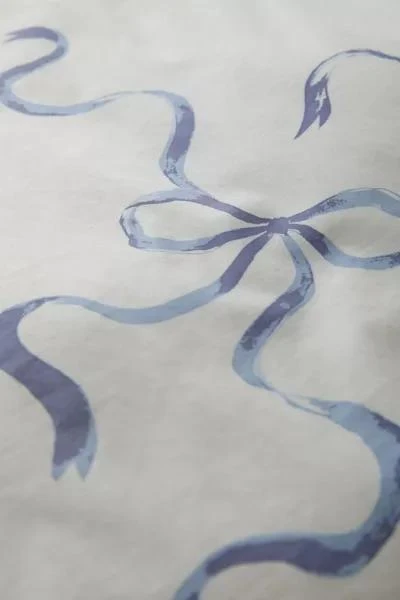 Urban Outfitters Painted Bows Duvet Set 4