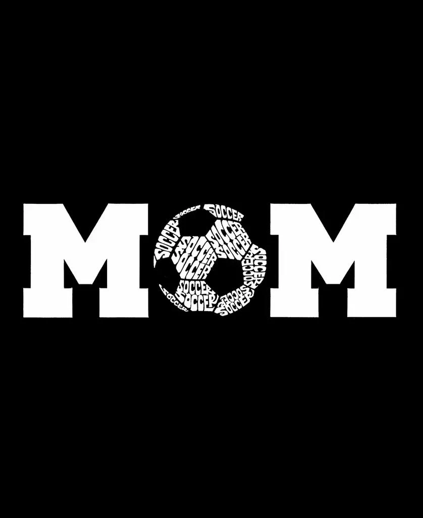 LA Pop Art Women's Soccer Mom Premium Blend Word Art T-Shirt 3