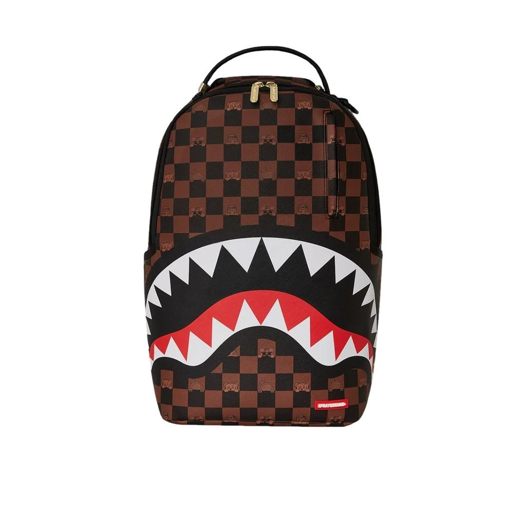 SprayGround unisex single shoulder bag Sprayground - peeking chaeacter check backpack - n.d. 1