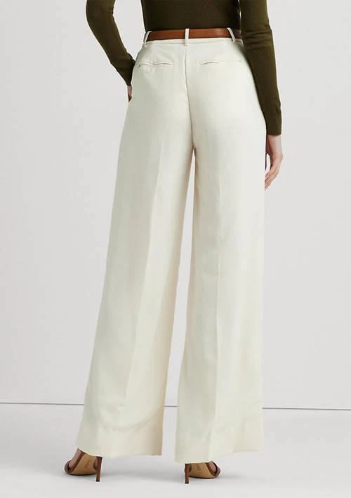 Ralph Lauren Ralph Lauren Petite Double Faced Georgette Wide Leg Pants 2