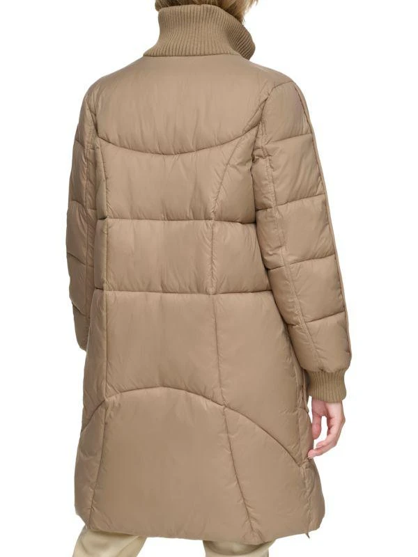 Andrew Marc Pavia Quilted Faux Down Hooded Puffer Jacket 2
