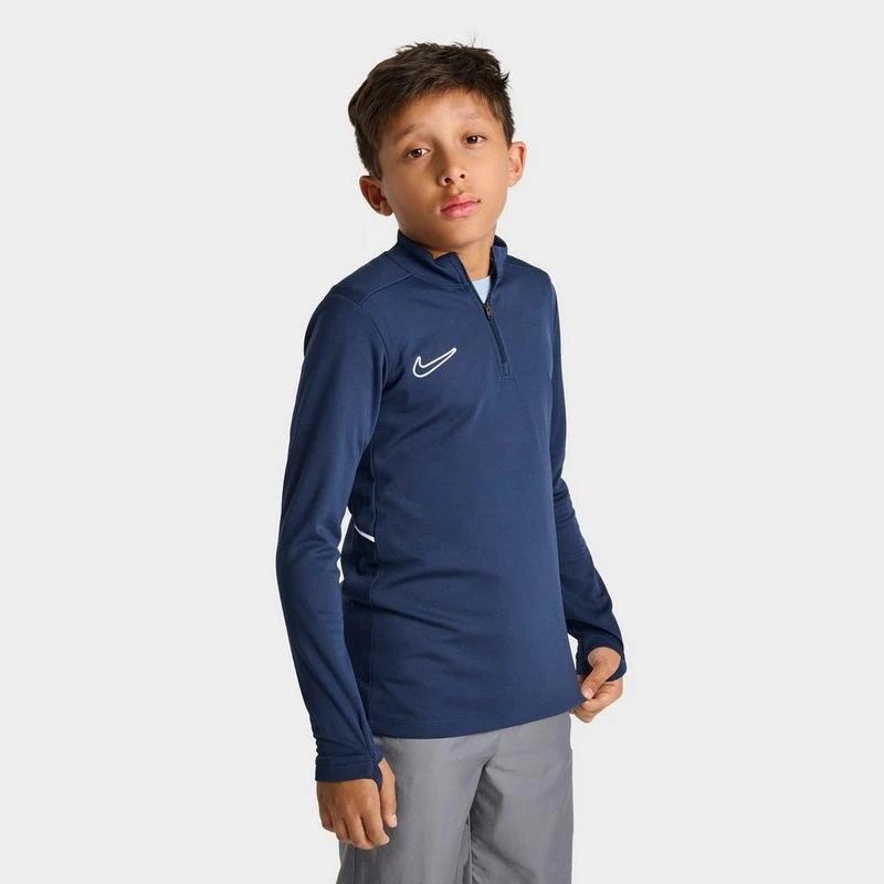  Kids' Nike Academy Dri-FIT Quarter-Zip Soccer Drill Top