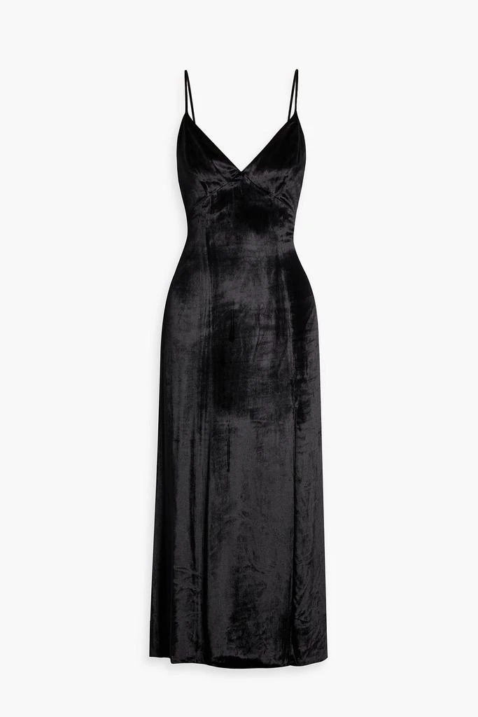 black peplum mini dress L main image 0