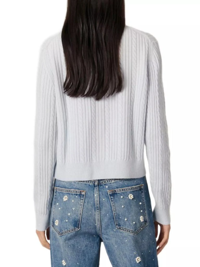Maje Cardigan with Jewellery Collar 4
