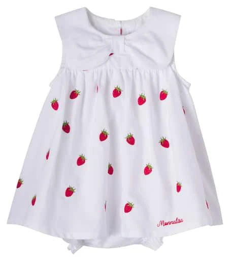 MONNALISA x Disney® baby cotton poplin dress