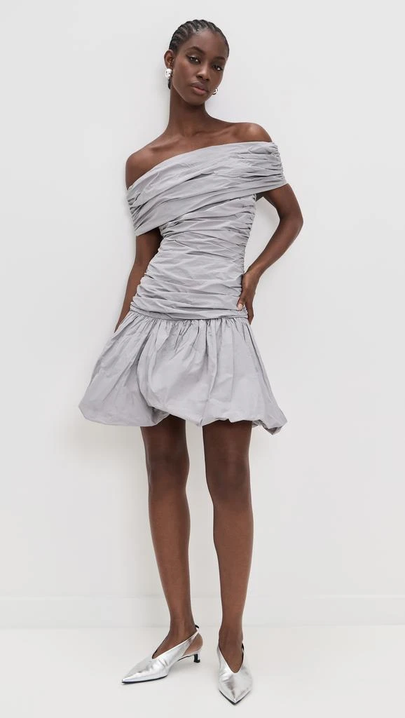 ROTATE Birger Christensen Off Shoulder Mini Dress 4