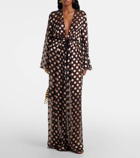 Alexandra Miro Aurelia printed gown
