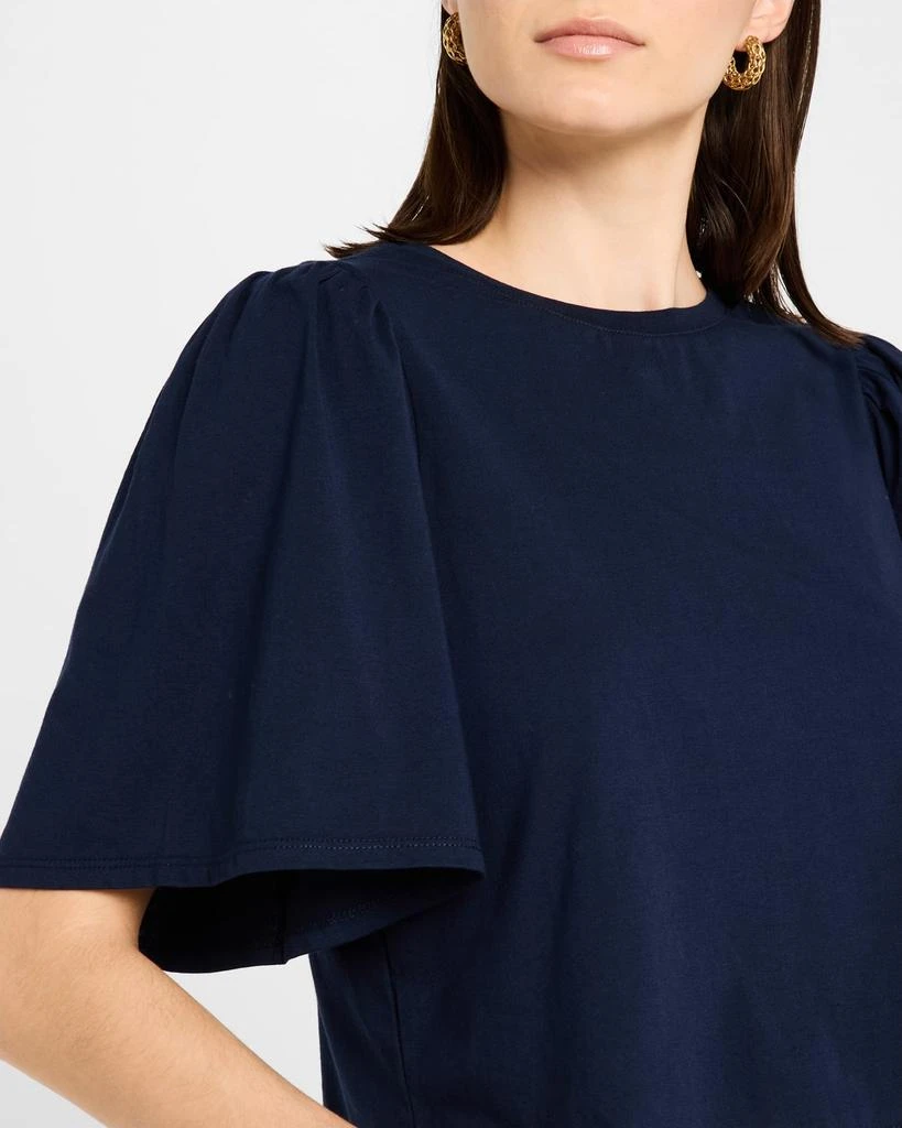 Paige Sigrid Flutter Sleeve Tee 5