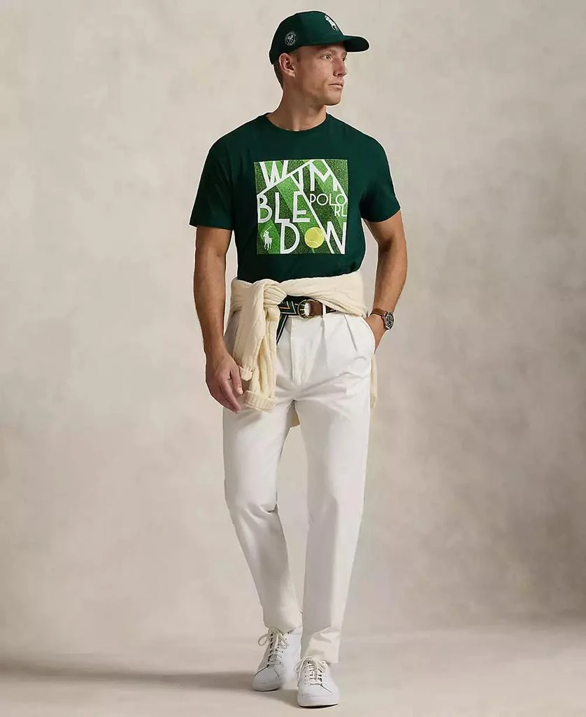 Ralph Lauren Unisex Wimbledon Classic-Fit Logo T-Shirt 4