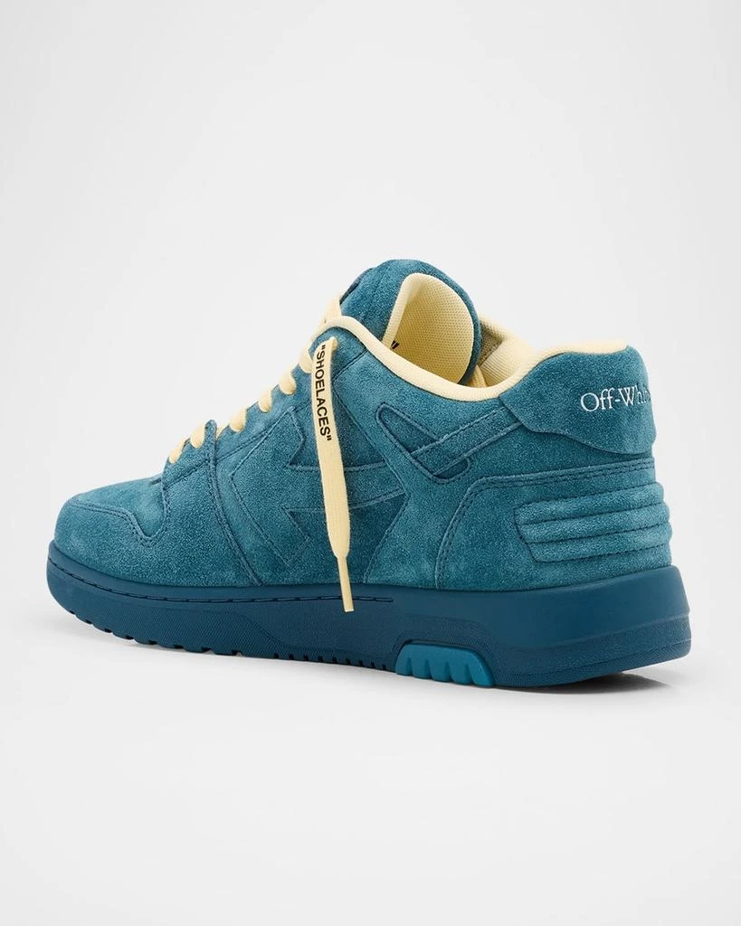 Off-White Men's Out of Office Suede Sneakers 2