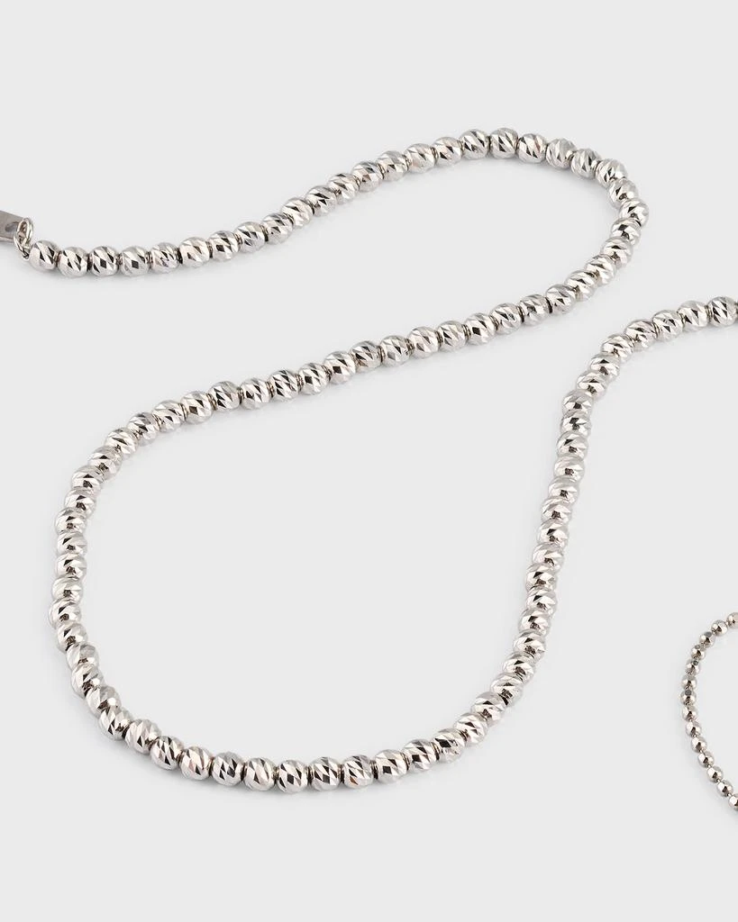 Platinum Born Platinum Halo Choker Necklace 3