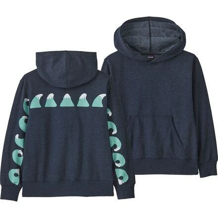 Patagonia Lightweight Graphic Hooded Sweatshirt - Boys' 3