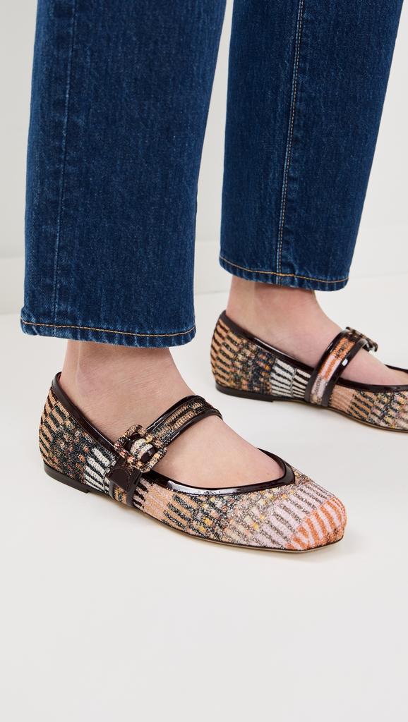 Missoni Jean Flats