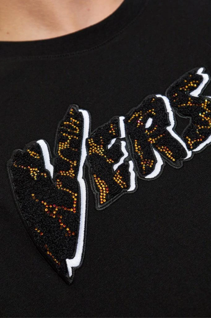 Versace Versace Logo-Embellished Crewneck T-Shirt 5