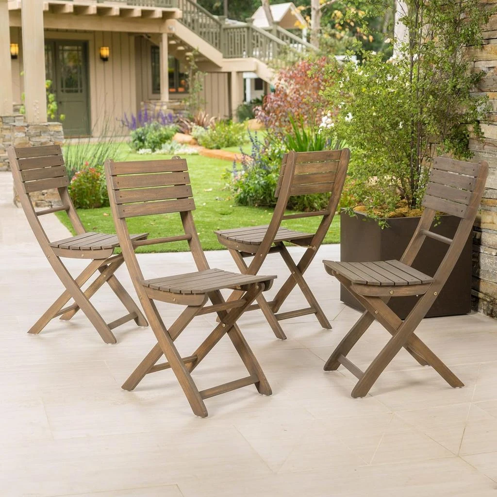 Streamdale Furniture Streamdale Positano 4 Piece Foldable Chair 1