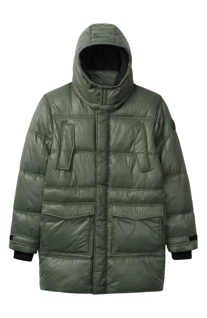 NOIZE Kiefer Mid Length Puffer Coat 4