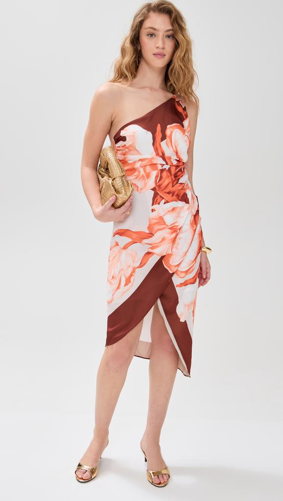 ROCOCO SAND Printed Midi Dress