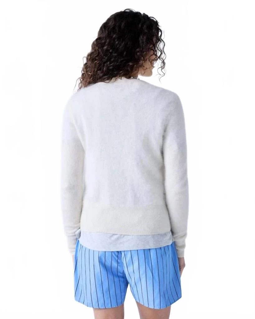 Absolut Cashmere Esma Long Sleeve Cardigan In Cream 3