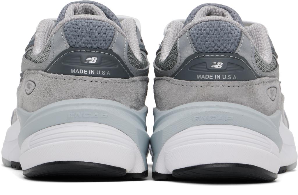 New Balance Gray 'Made in USA' 990v6 Sneakers