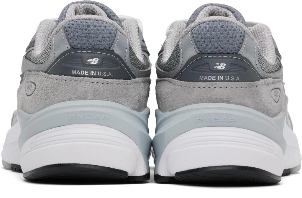 New Balance Gray 'Made in USA' 990v6 Sneakers 2