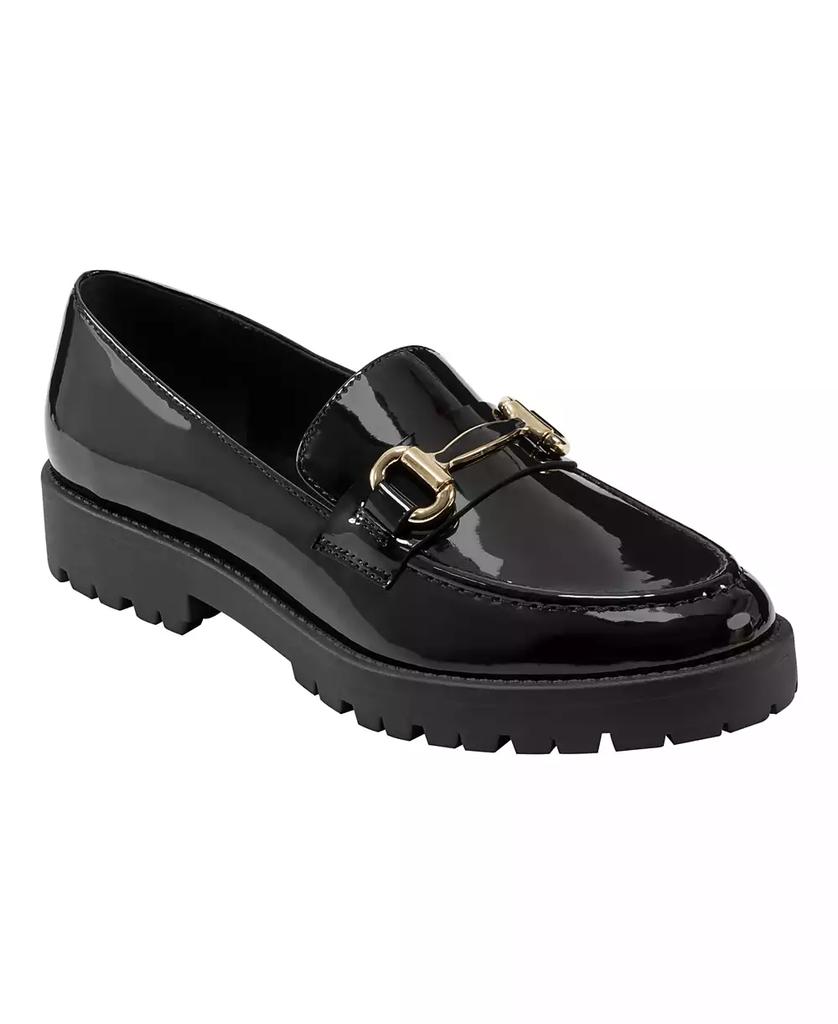 Bandolino Women's Franny Lug Sole Hardware Loafers