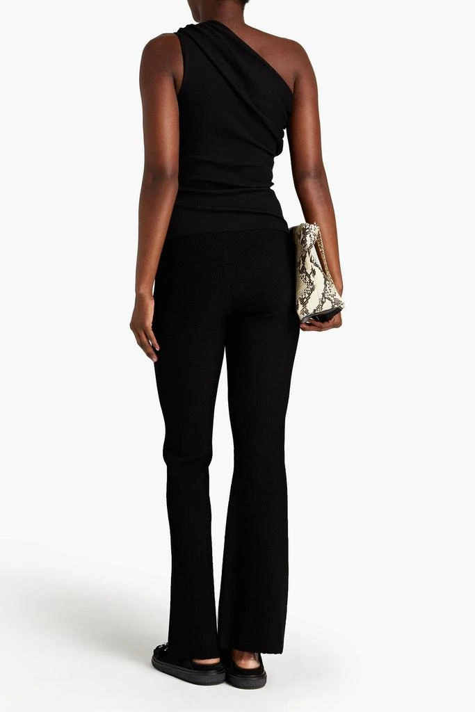 The Range One-shoulder ribbed TENCEL™ Lyocell-blend jersey top 3
