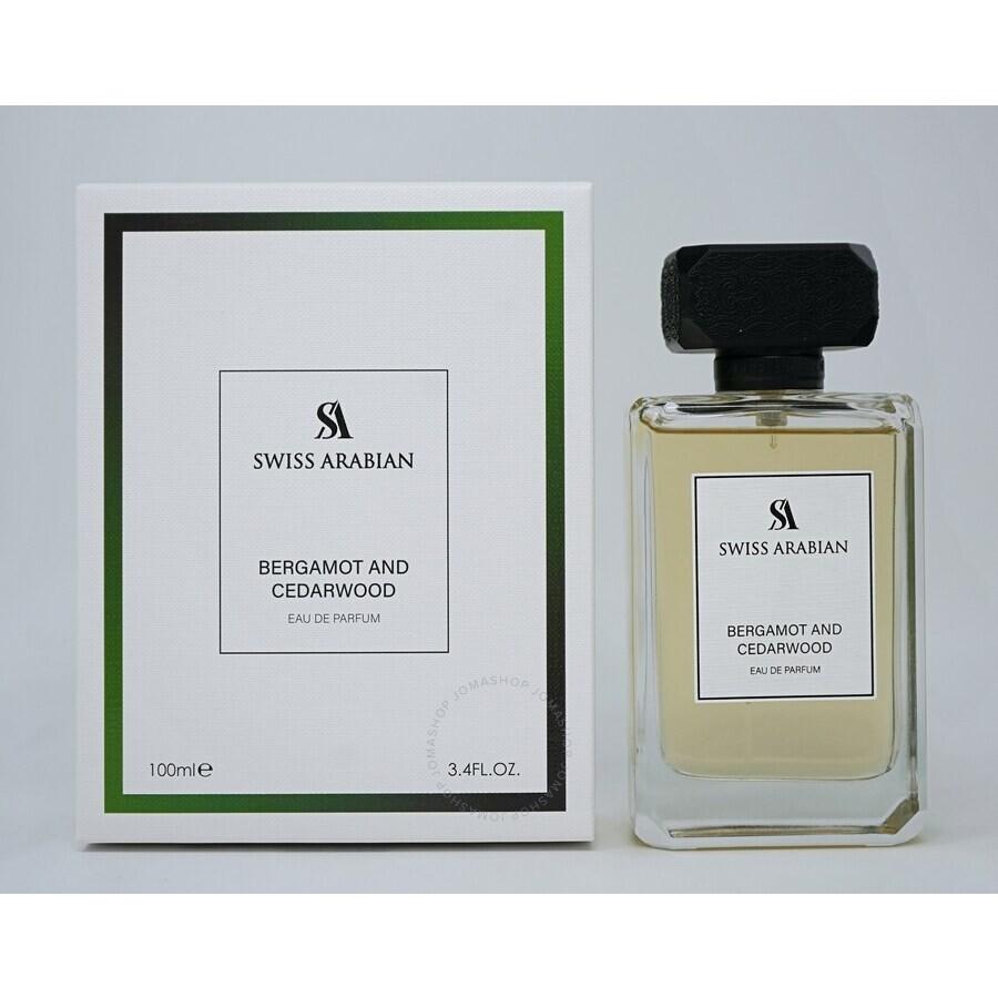 Swiss Arabian Men's Bergamot And Cedarwood EDP Spray 3.4 oz Fragrances 6295124046209